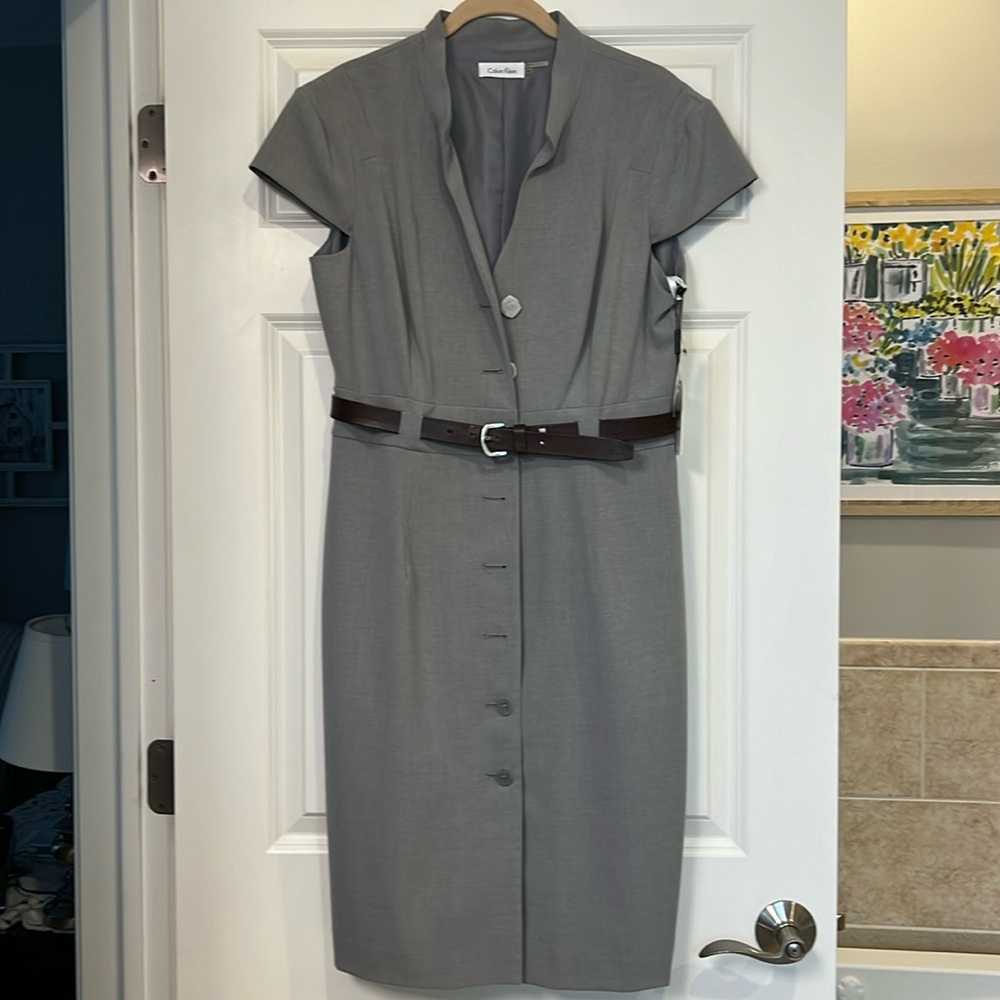 NWT Calvin Klein Dress with Belt